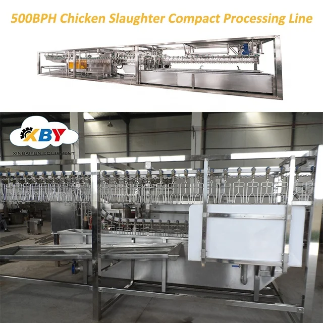 Halal Complete Chicken Turkey Slaughter Line/duck Butcher/poultry Butcher Machine to Use