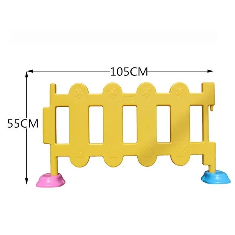 Feelkids Extra Large Outdoor Garden Soft Play Fence PE Kids Safety PlayPen for School Shopping Mall Amusement Park 100-500kg details