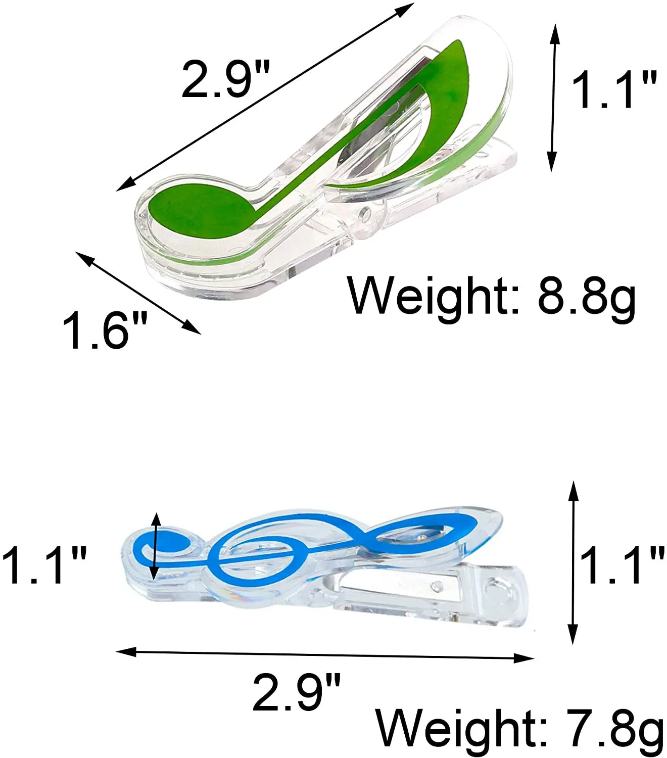 Пластиковые зажимы для музыкальных нот держатель страниц акриловые закладки канцелярские книжные музыкальные подставки Аксессуары бумаги на заказ Kpop
