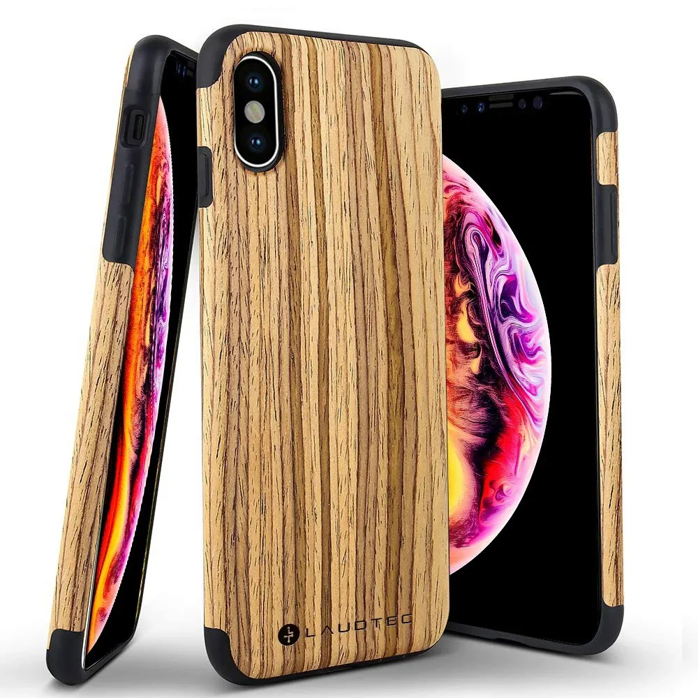 product laudtec amazon customize graphic magnetic shockproof retro business wood grain phone case for iphone 17 air pro max-5