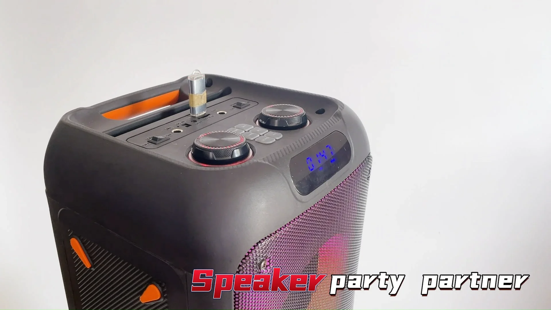 100w Best Mobile Pa Speakers System Outdoor Remote Contral Big Wireless