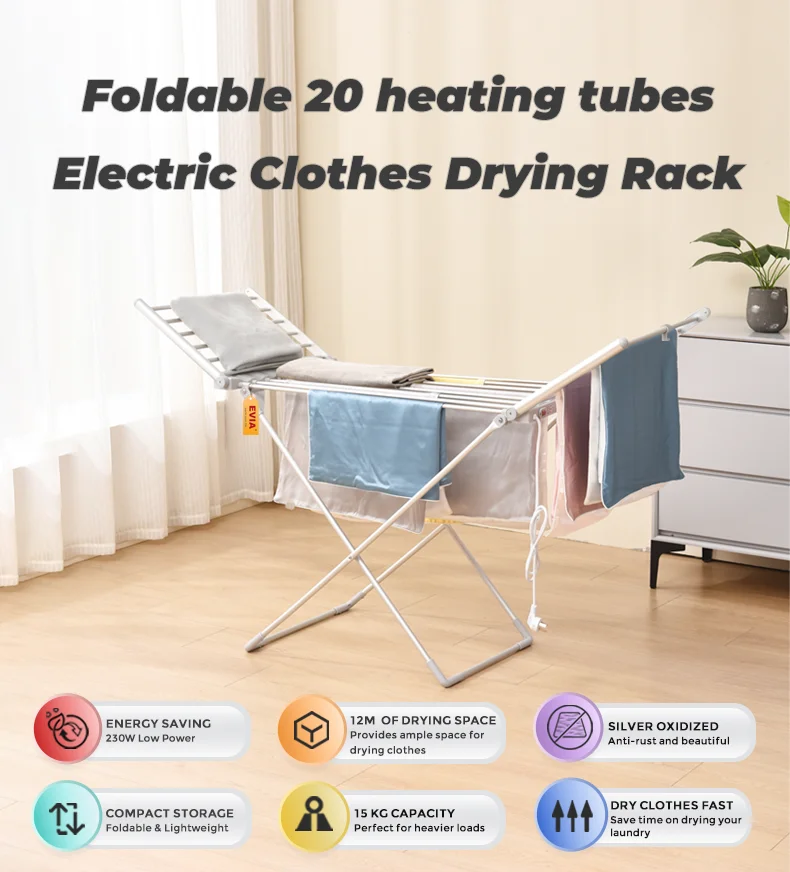 Ever Hot Drying Rack Alibaba.com: EVIA EV-230 Electric Heating Drying Rack, cloth dryer ...