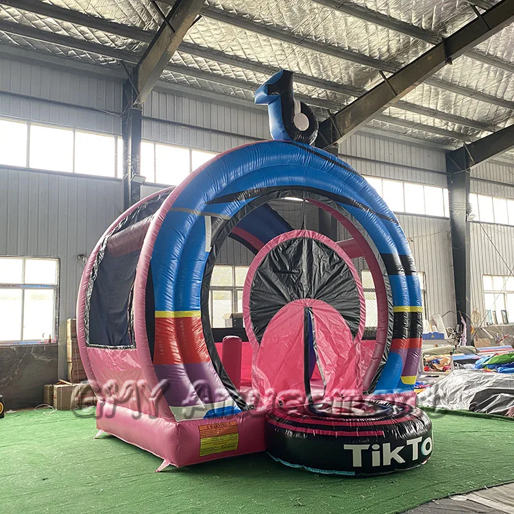 Детский прыгающий замок для взрослых 13x13 надувной батут tik tok домик коммерческой вечеринки в