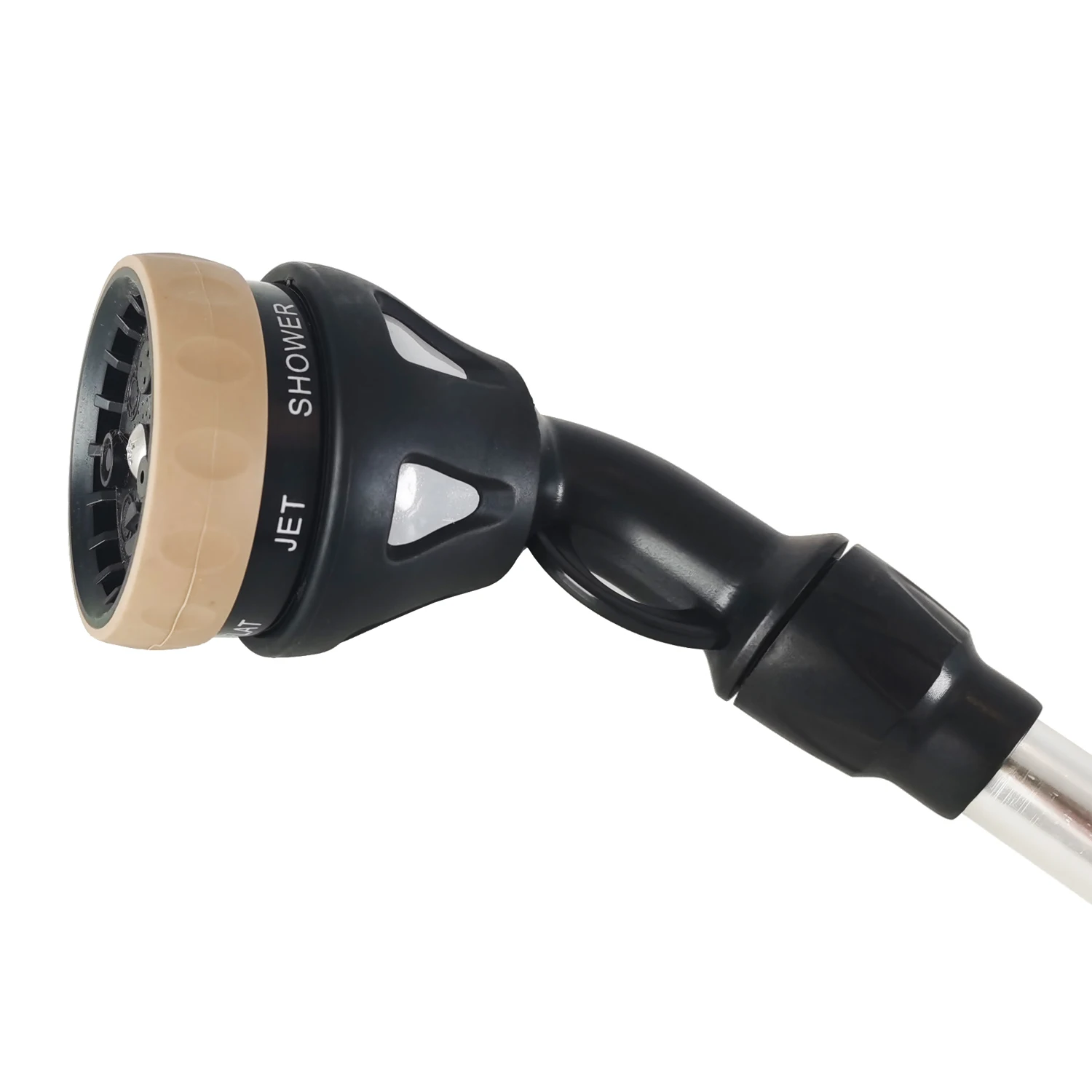 Winslow & Ross 360 Degree Angle Adjustable Spray Garden Hose Nozzle Watering Wand 8 Patterns Flexibility Watering Wand