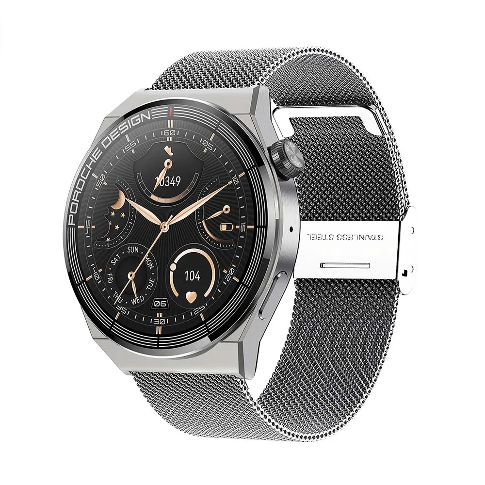 OEM Smart Watch GT3pro with Custom logo on Back Side and Buckle Low MOQ High Quality Smart Watch Men Fast Shipping Watch Smart