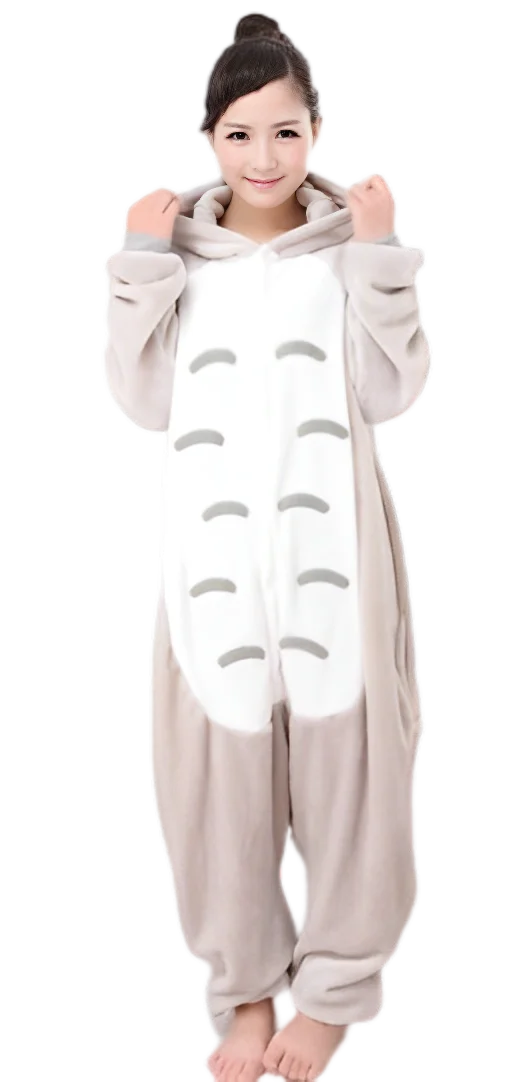 Adult Winter Plush Soft Pajamas Women/Men's Polar Pikachu Kigurumi