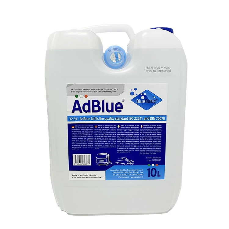 High Quality AUS32 10L AdBlue  VDA Verified Automotive Urea Solution for diesel Engine Vehicles
