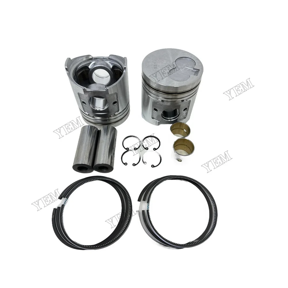 Pistons Set With Cylinder Piston Ring Suitable for Komatsu 2D92 Diesel Engine Parts 4