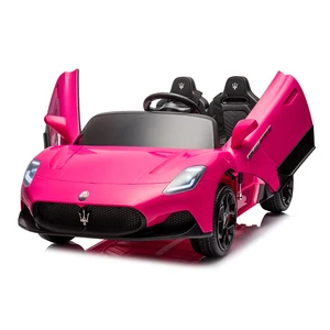 Maserati Licensed Electric Children's Ride-on Car Big Toy Vehicle with Remote Control Light & Battery-Powered Made of Plastic