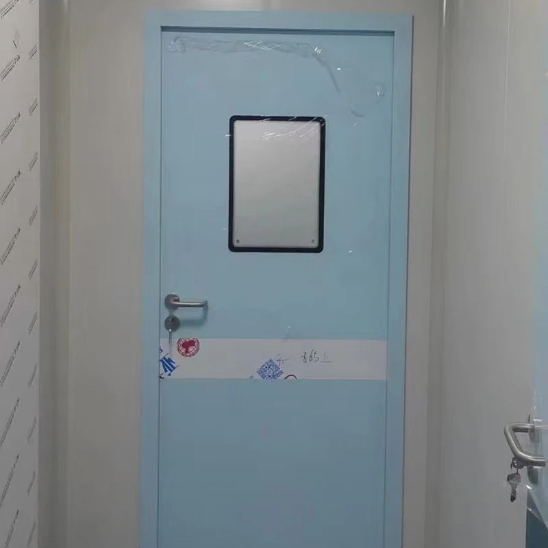 Airtight Interlock System Hospital Automatic Medical Door X Ray protection Lead Steel Door Hermetic Sliding Doors for Sale Oem