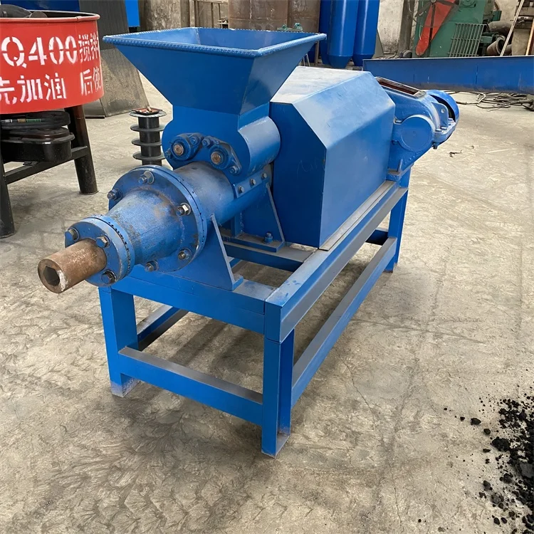 Cocoa Shell Cube Shisha Briquette Machine Charcoal Briquette Making Machine 90 mm