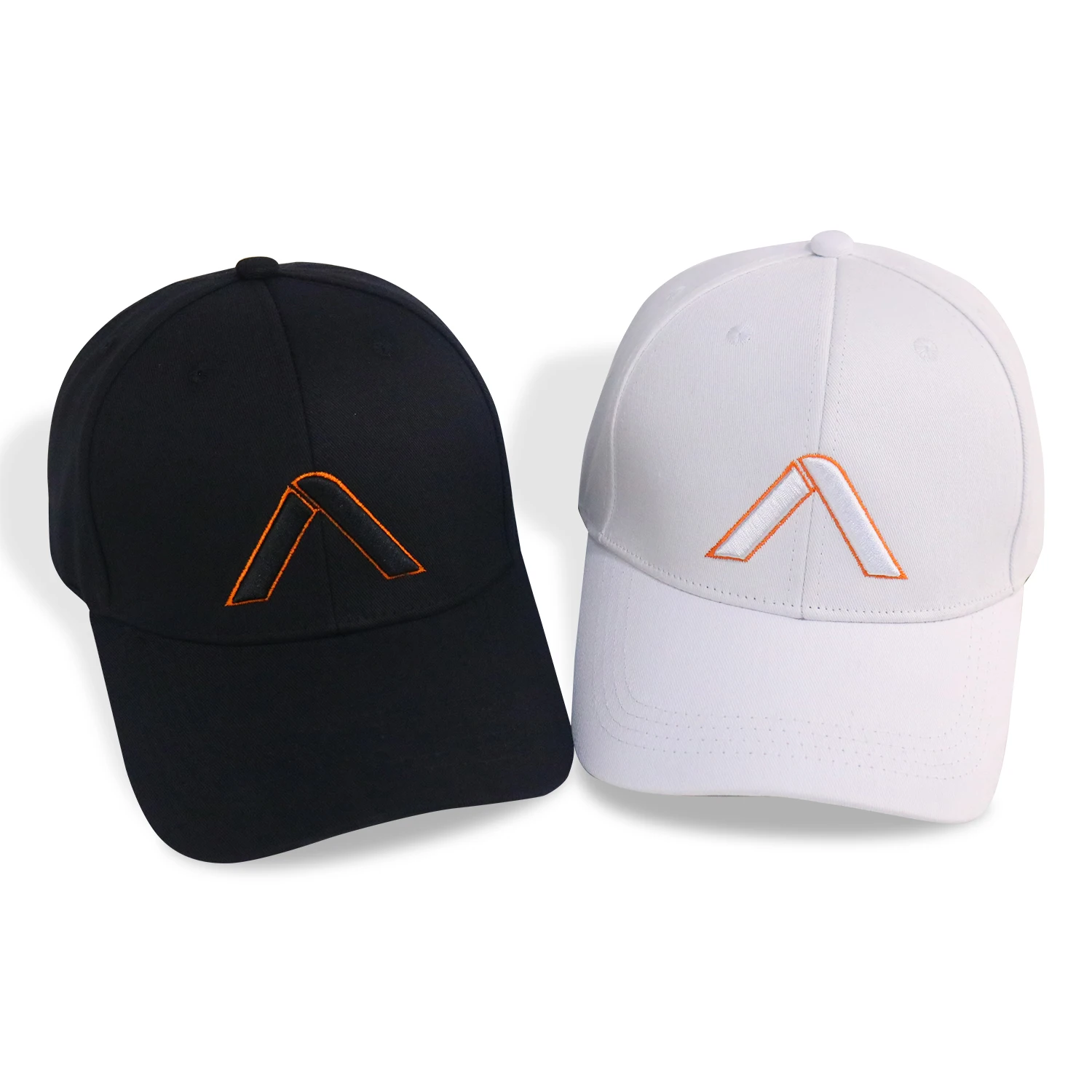 Fashion Custom Design high quality metal sports caps custom 3D Embroidery Logo blank hip hop hat  sn