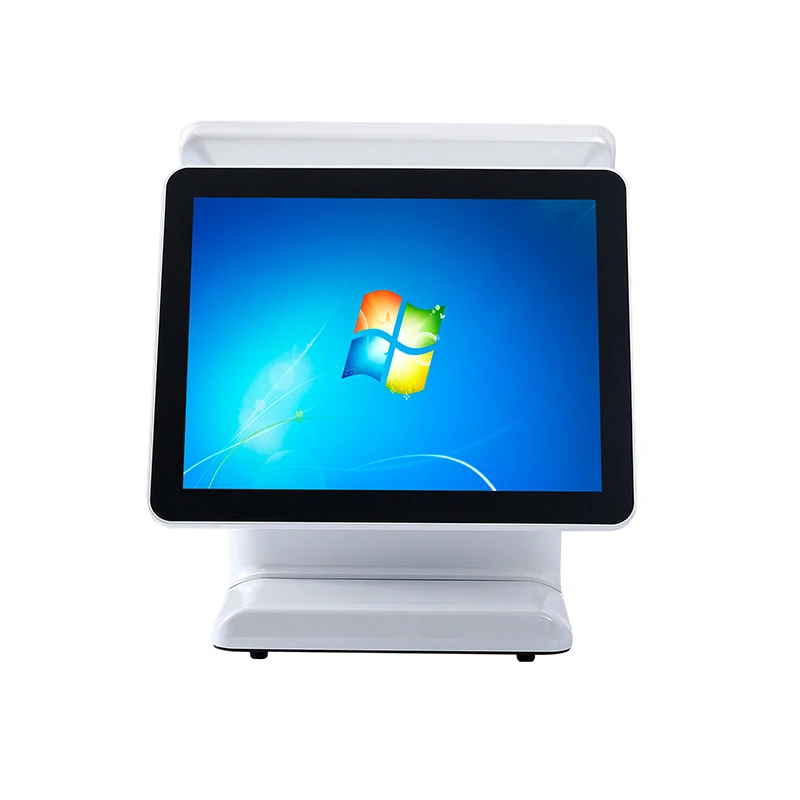 CJ Legend T620D Double Screen Pos Terminal 15 Inch Pos Pc Touch Screen Point of Sale Retail