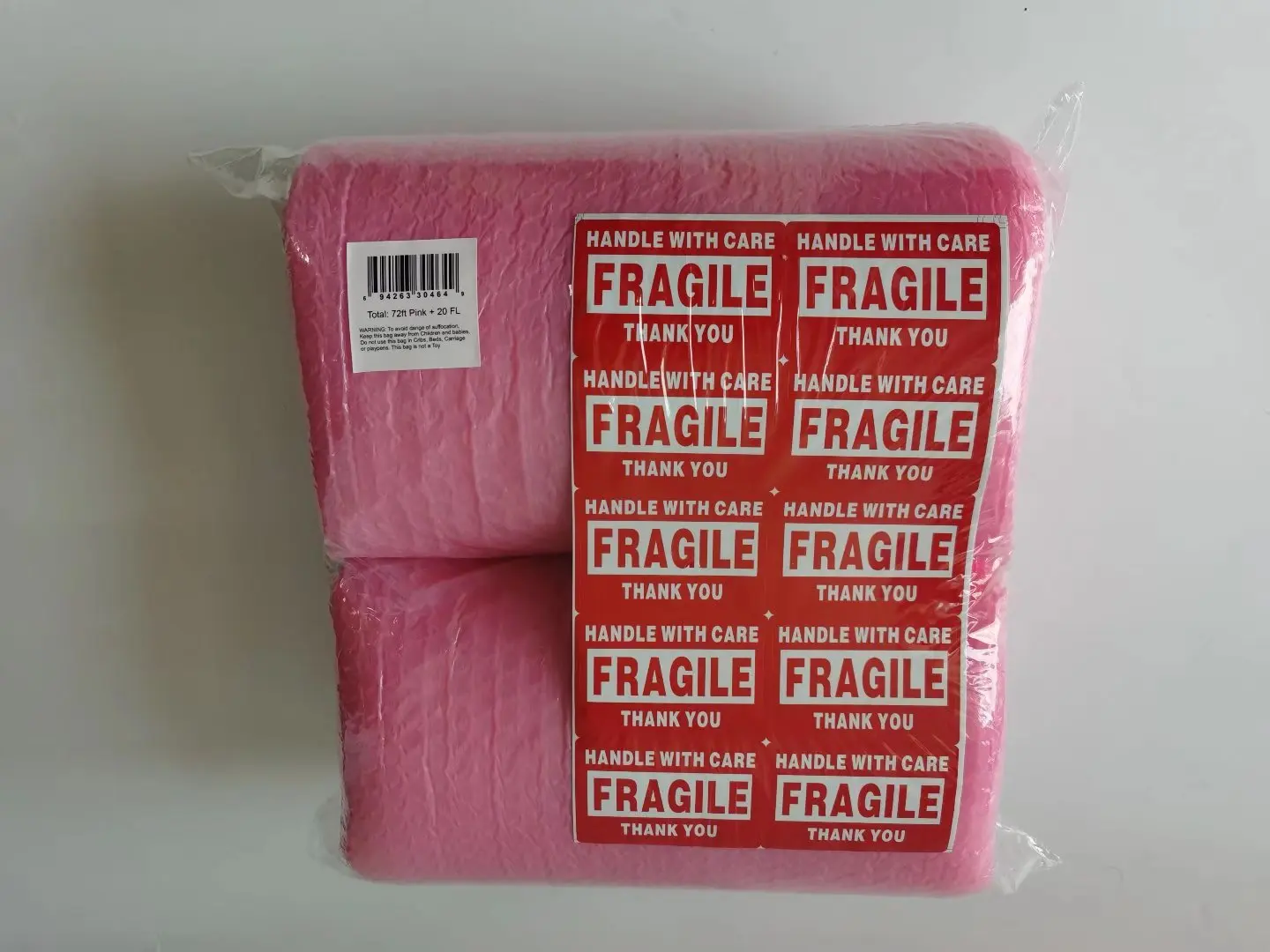 30cm Heart Shaped Bubble Packing Wrap Plastic Packaging Wrapping Bubble