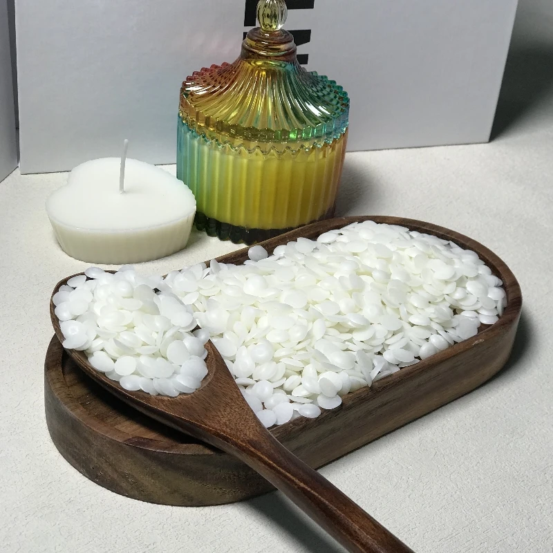 Factory Wholesale Natural White Soy Candle Wax Flakes 25kg Per Bag