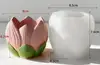 White Candle holder or Succulent pot