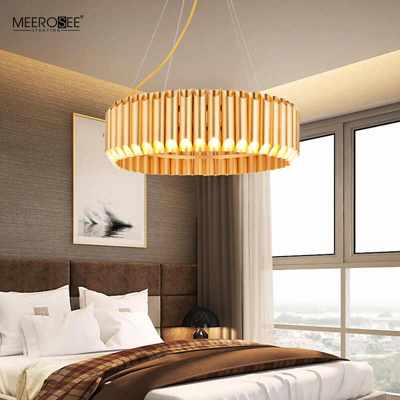 Meerosee Round Ceiling Light Hanging China Lighting for Home Decorration MD86766