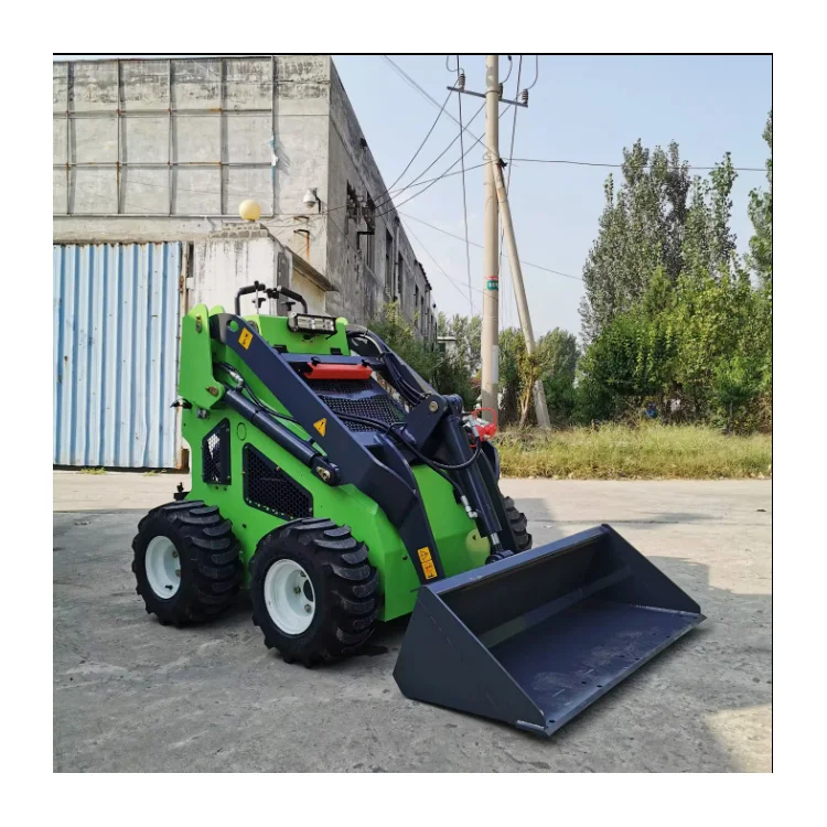Дизельный мини-погрузчик с бортовым поворотом