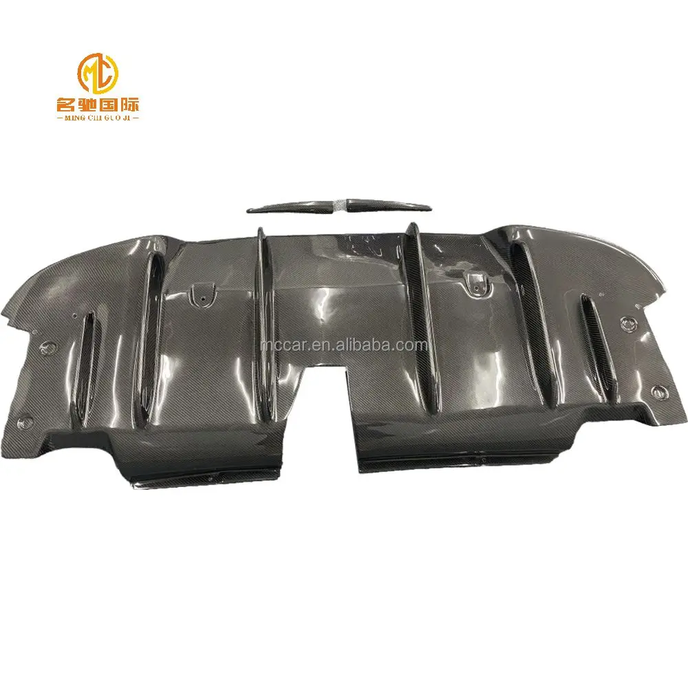 Carbon Fibre Car Bumper Rear Diffuser for Alfa for Romeo for GIULIA Diffuser Bumper