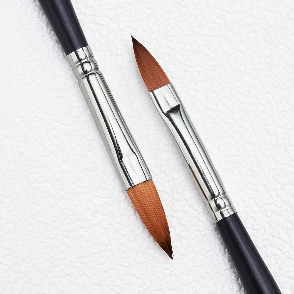 3pcs/set 8 10 12 Nail Acrylic Brush Kolinsky Nail Crystal Pen