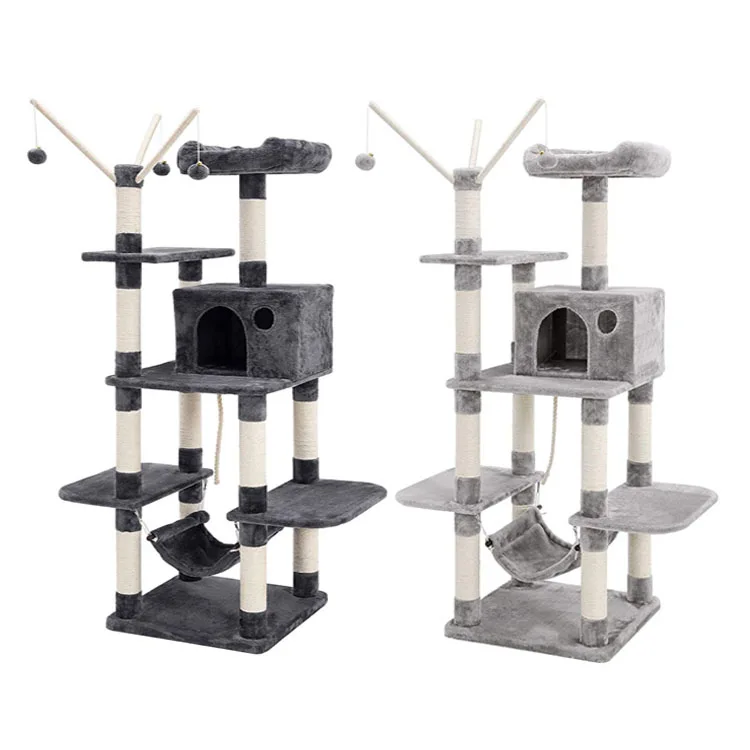 Best Selling Basic Cat Trees Hammock And Condo And Factory Direct