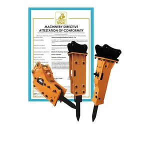 Forestry Machinery Factory Excavator Rock Breaker High Quality Hydraulic Breaker Attachment for Excavator