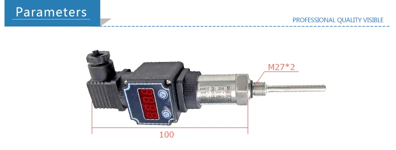 Plastic Temperature Transmitter Probe Customizable Thermocouple Therometer for Water Tank OEM & ODM Supported