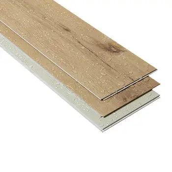 Residential Embossed Texture Luxury Rigid Core Sound-absorbing Vinyl ...