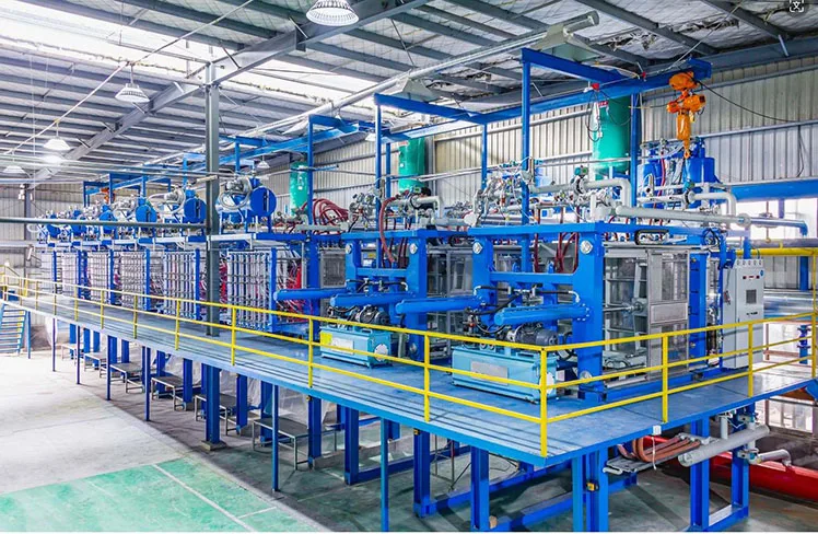 New Automatic Vacuum EPS Shape Moulding Molding Styrofoam Package Box and Home Appliance Packaging Box Making Machine for TV AC