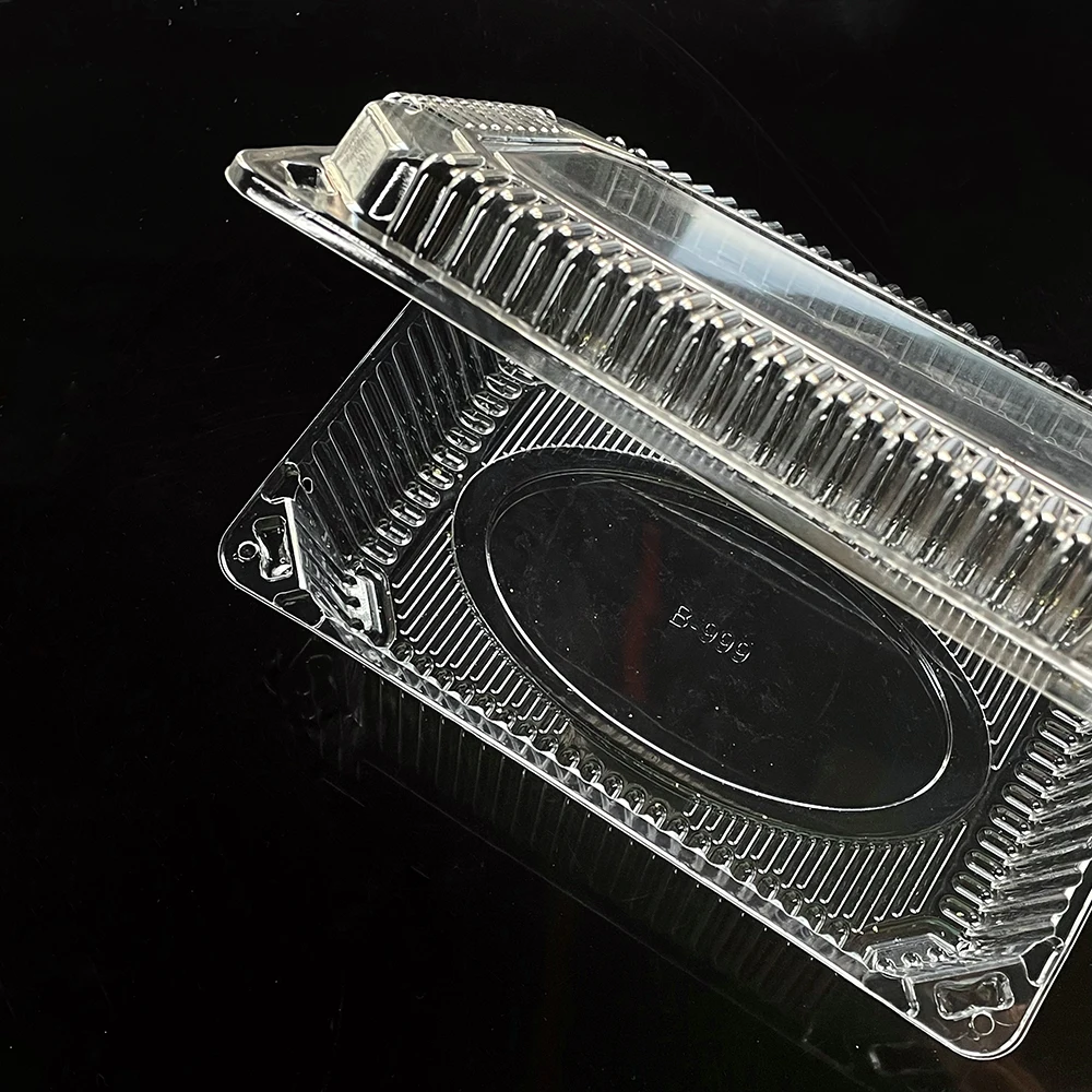 Custom Plastic Clamshell Box Packaging Disposable Containers With Lids ...