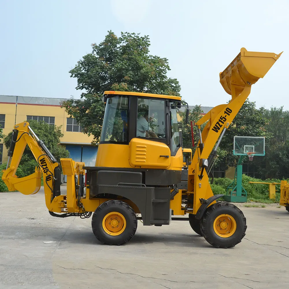 Mini Backhoe Loader with Open Cabin Compact Backhoe Loader for Sale