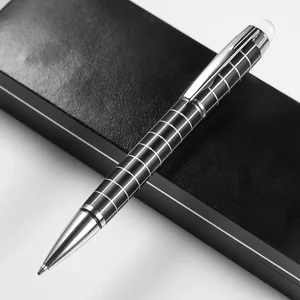 High Quality   Luxury Business Gift Metal Ball Pen with  Custom logo Promotion Metal  Ballpoint Pen Set with Box