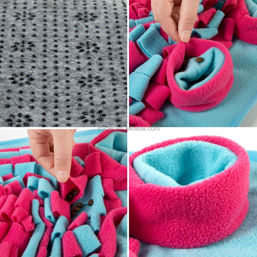 Snuffle Mat Pet Dog Feeding Mat Durable Interactive Dog Puzzle Toys Encourages Natural Foraging Skills details