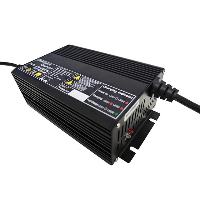 Lithium battery charger 12V 14.6V 12.8V 40A LiFePO4 battery NCM charger for Electric Watercraft RV