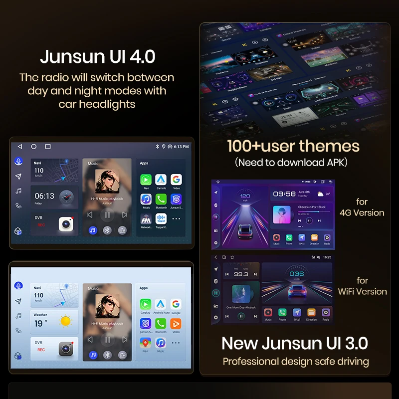 Junsun Android Auto Car Radio for Volkswagen VW Passat B6 B7 CC Tiguan Touran GOLF POLO Carplay 4G Car Multimedia GPS Autoradio