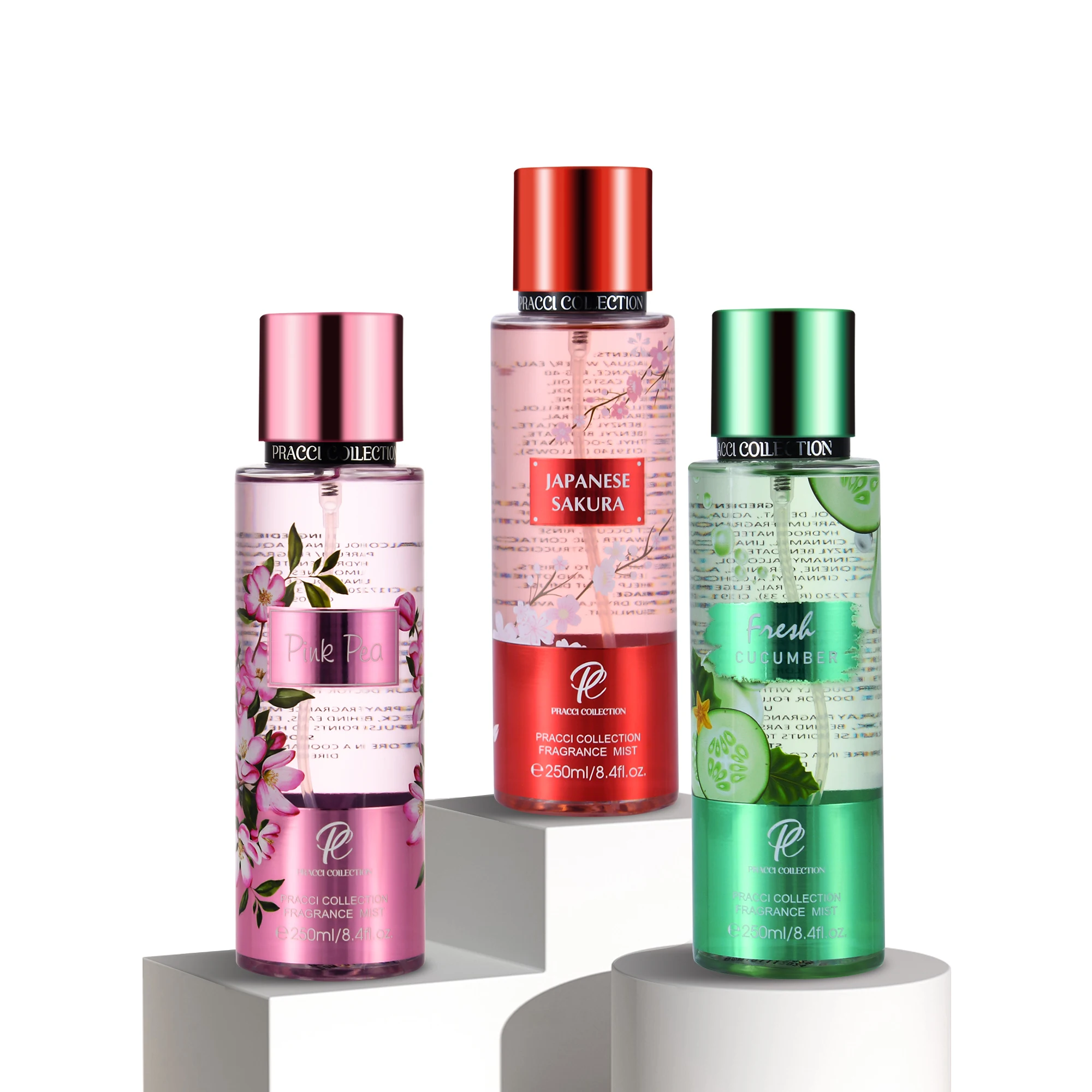 250ml Female Body Spray Japan Sakura Deodorant Oem Brand Perfume