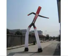 custom inflatable party air dancer inflatable clown man for sale wind dancer air puppet double leg air dancer