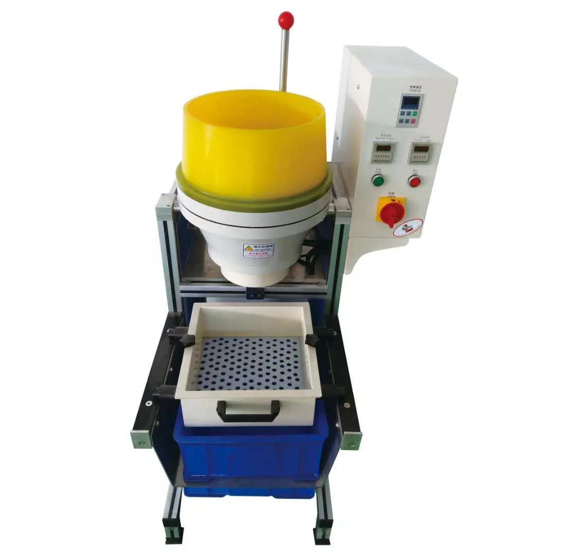 Large Capacity Centrifugal Disc Scroll Machine Precision Hardware Jewelry Tools Automatic Metal Polishing Bearing Motor Used