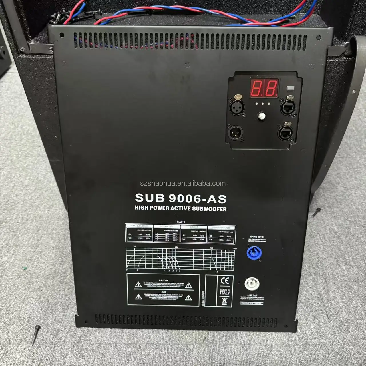 Sub 9006-AS Professional Audio Dual 18 Inch Subwoofer 9006 Big Power Sound System Dj Stage Concert Subwoofer Speakers PA Audio