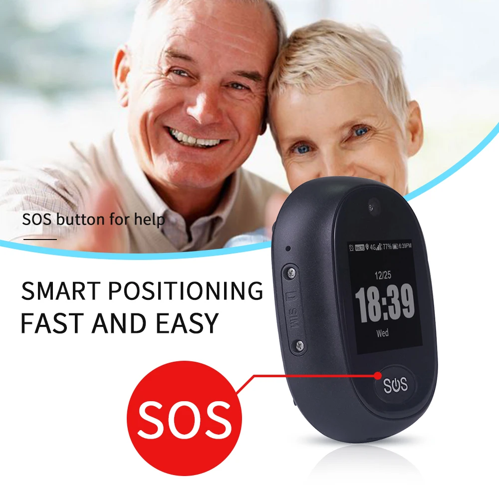Micro Camera Gps 4G Lte SOS Button Taking Photo Two Way HD Calling GPS Tracker