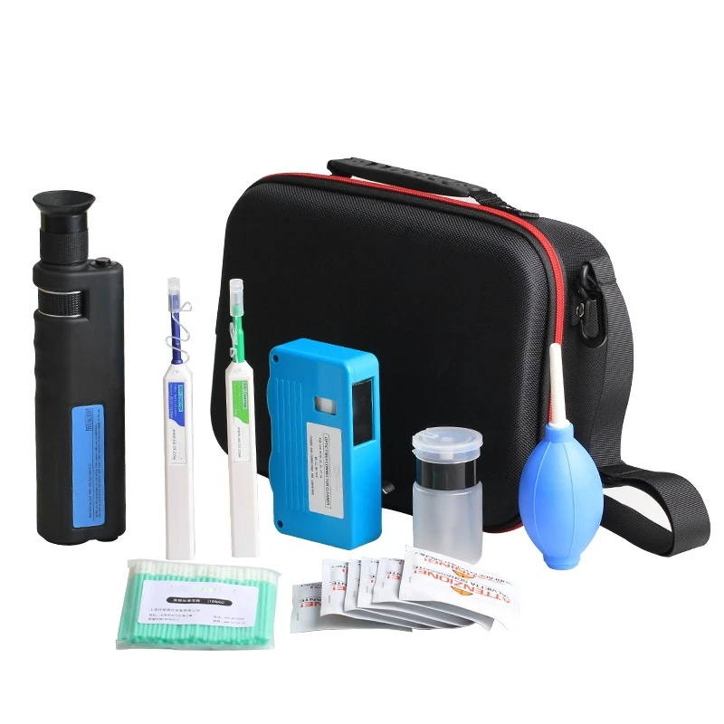 MT-8464 Fiber Optical Clean Tool Bag for FTTH Optic Cleaner Fiber Splicing Toolkit tool kit set