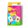 Partes del cuerpo tarjetas flash