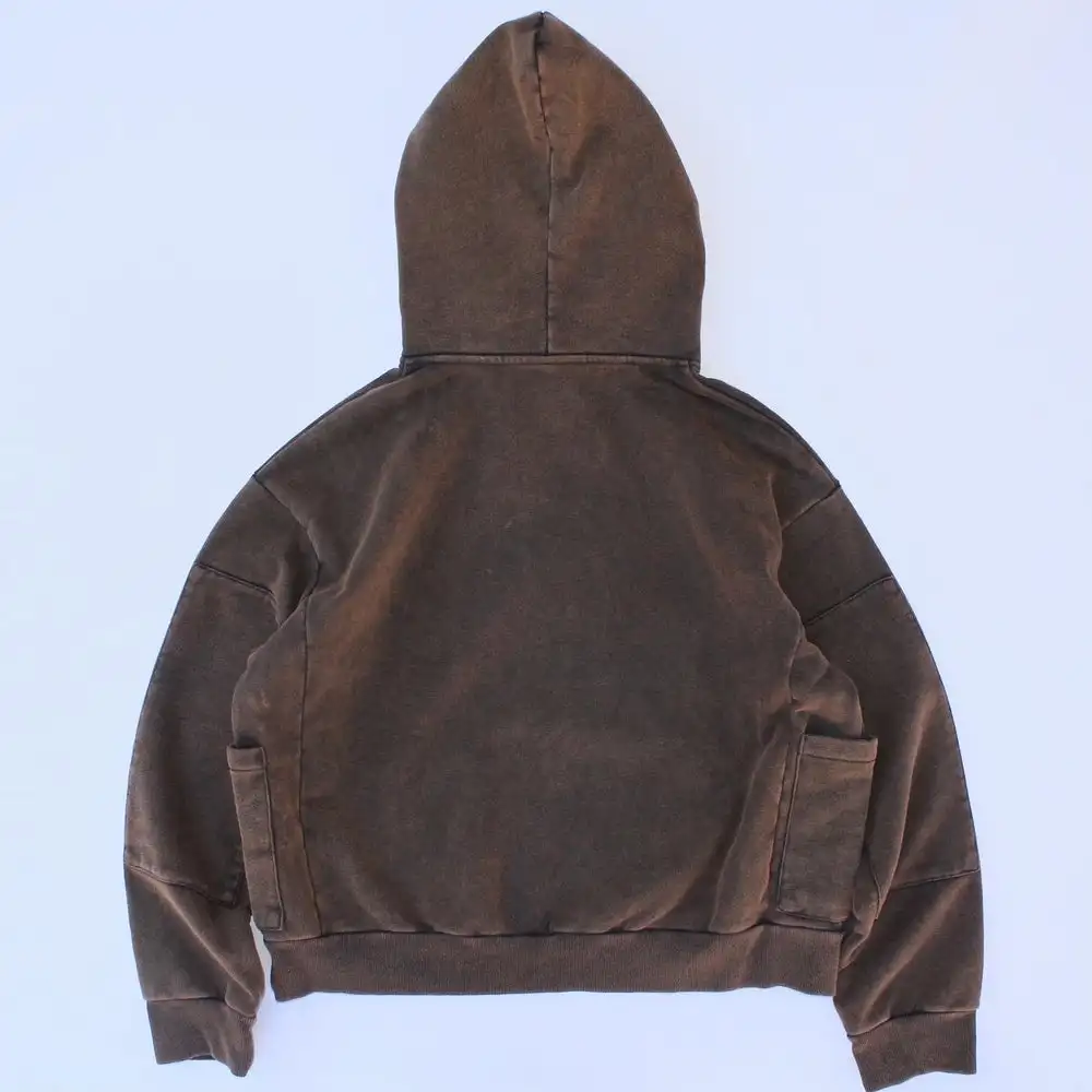 Ivory Distressed Washed Vintage Sweatshirt main image 1