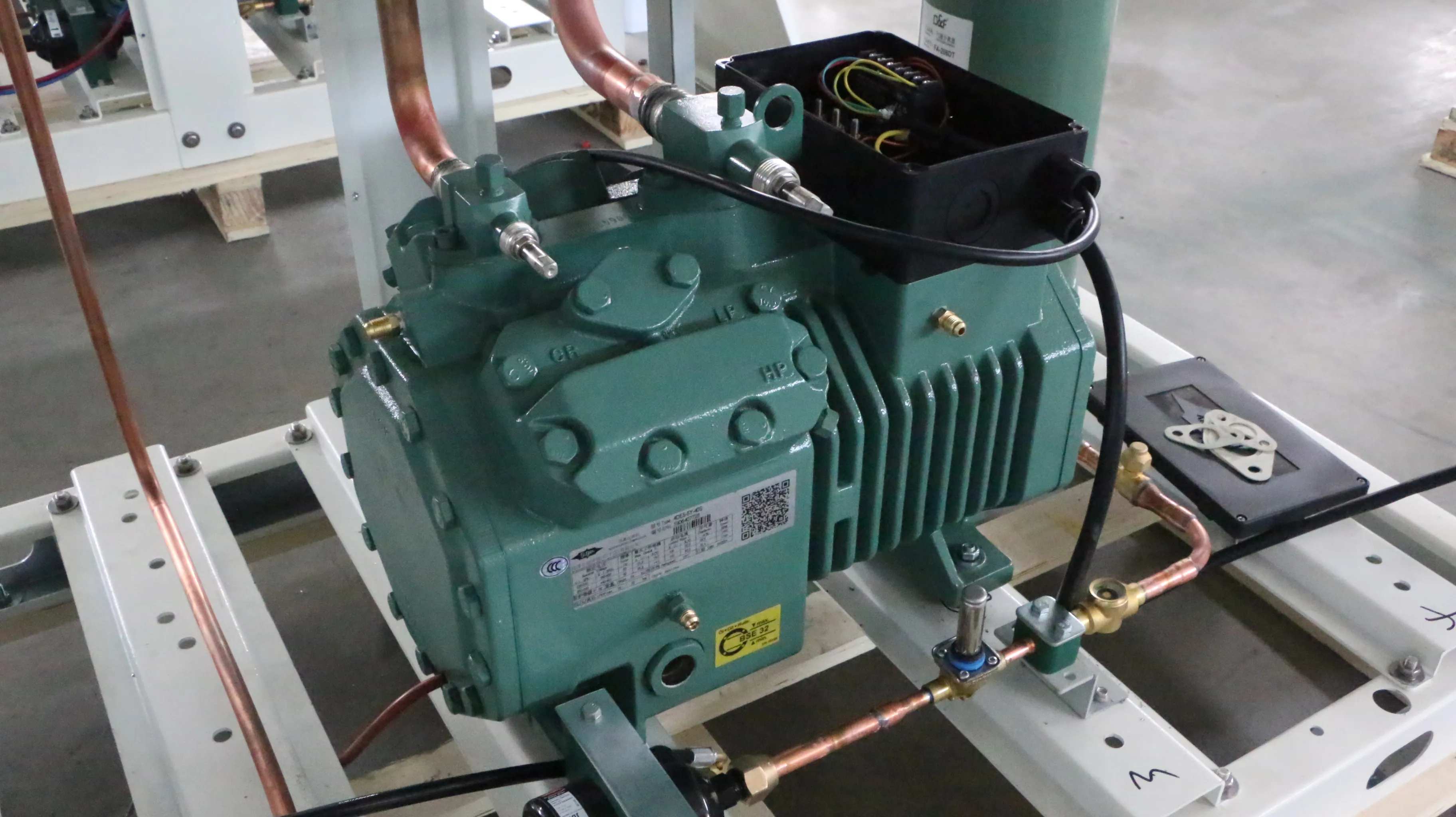German Compressor German Semi-Hermetic Refrigeration Reciprocating Compressor 220V 380V ...