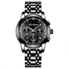 Black stainless steel strap