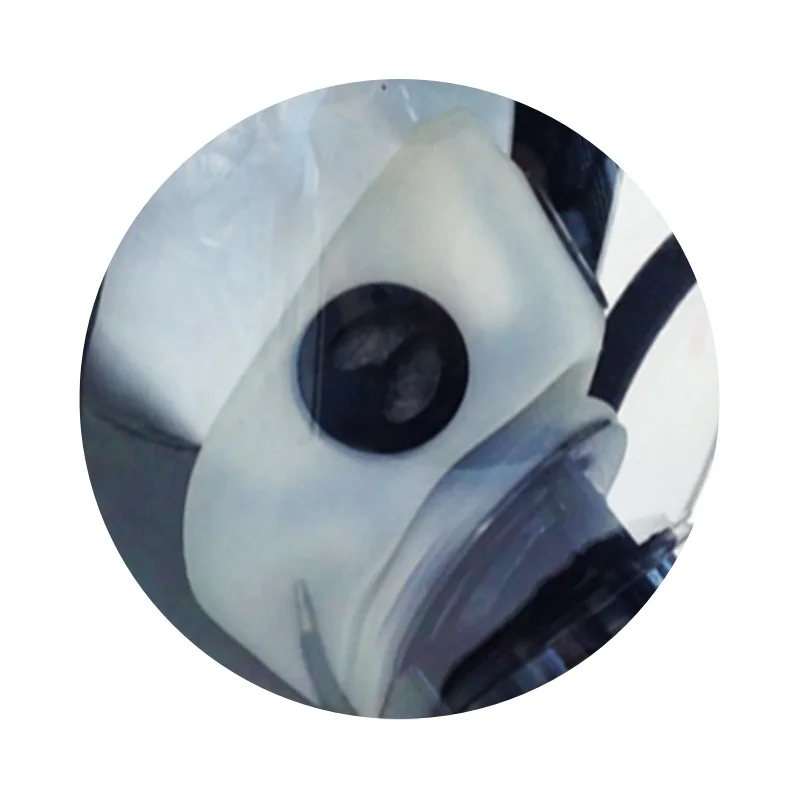 SCBA Mask PPE Breathing Large Visual Field Low Weight Gas Mask Rescue for Firemen Chemical Industry Scientific Treatment