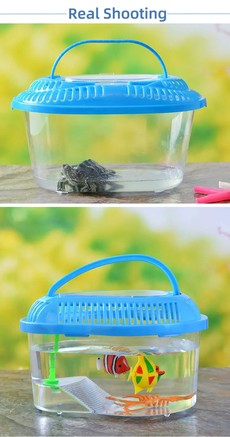 Decoration High Transparency Fish Tank Square Clear Plastic Aquariums