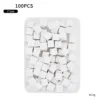 Blanco-100 unids/caja 1*1cm