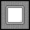 Black Checkered Mat