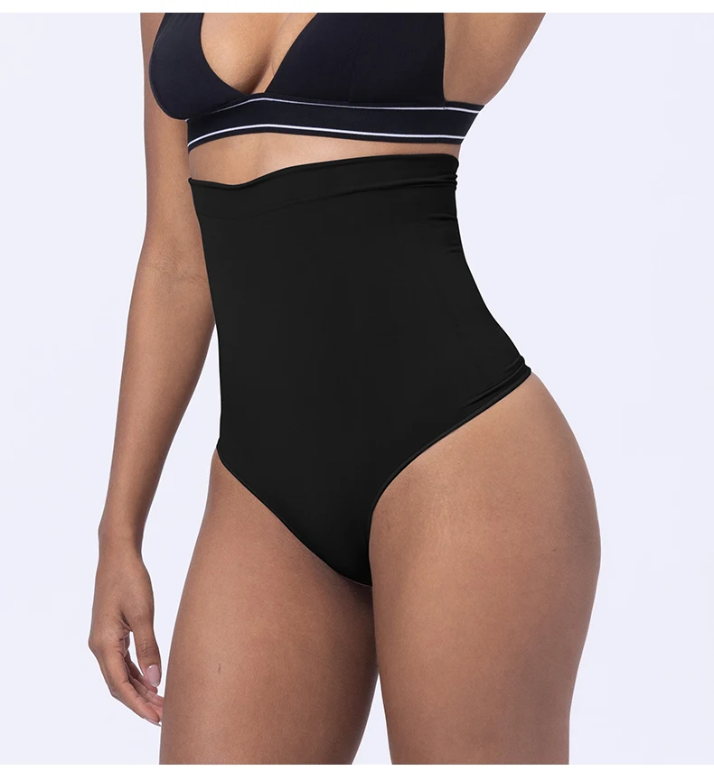 Tuopuda Shapewear voor dames, buikcontrole, lichaamsvormer, vormende string, naadloze sculptuur, shapewear bodysuit, verstelbare bandjes, slankere taille, tailletrainer, ondergoed, Zwart, S